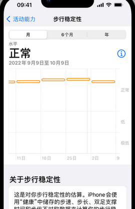 珠海iPhone手机维修如何在iPhone开启'步行稳定性通知'