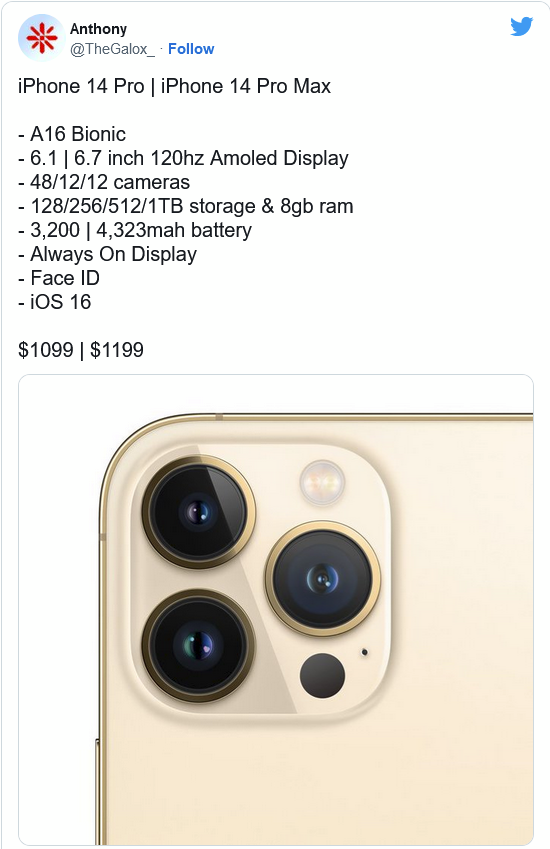 珠海苹果14维修分享iPhone 14全系涨价 