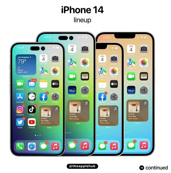珠海苹果14维修分享iPhone 14全家福 