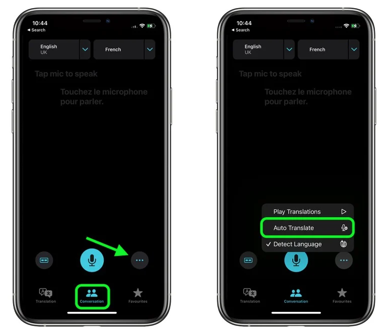 珠海苹果手机维修分享iOS 15 “翻译” App 新改进 